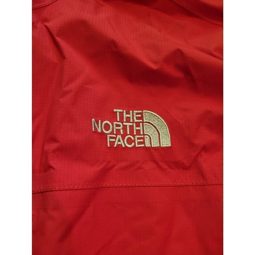 The North Face Venture Hyvent Rain Jacket Hiking Outdoors Red Men's XL - Picture 3 of 8